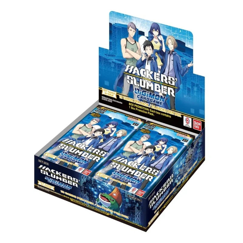 Digimon TCG: Hackers` Slumber Booster Display (24) (BT23)
