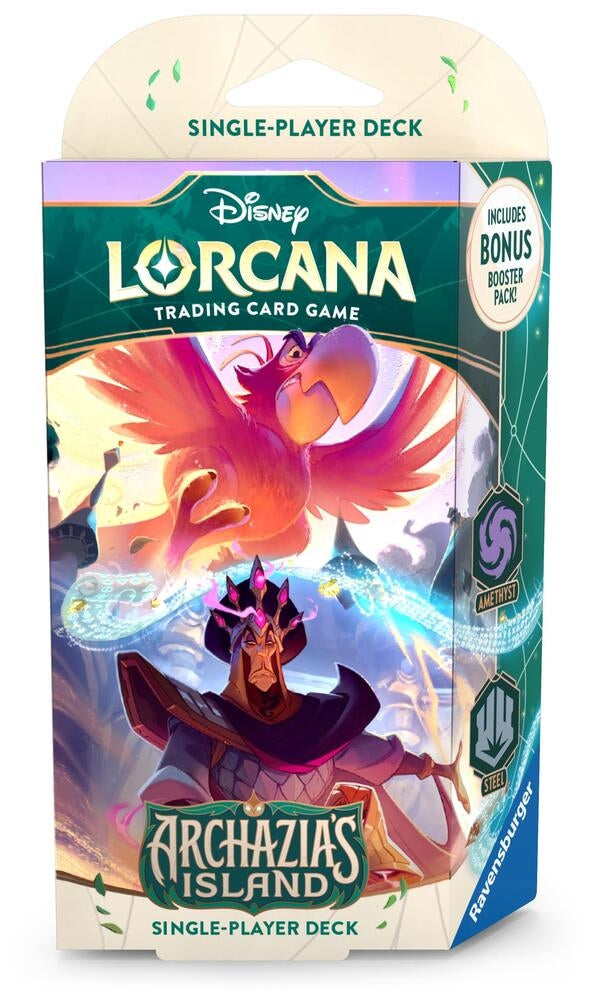Disney Lorcana: Archazia’s Island Starter Deck Display (8 Decks)