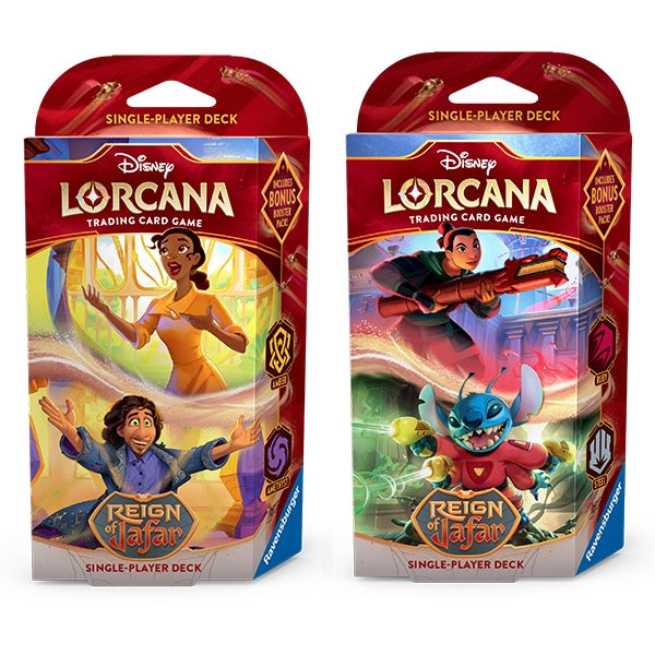 Disney Lorcana: Reign of Jafar Starter Deck Display (8 Decks)