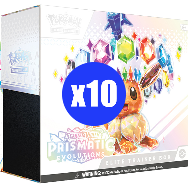 Pokemon: Prismatic Evolutions: Elite Trainer Box Case