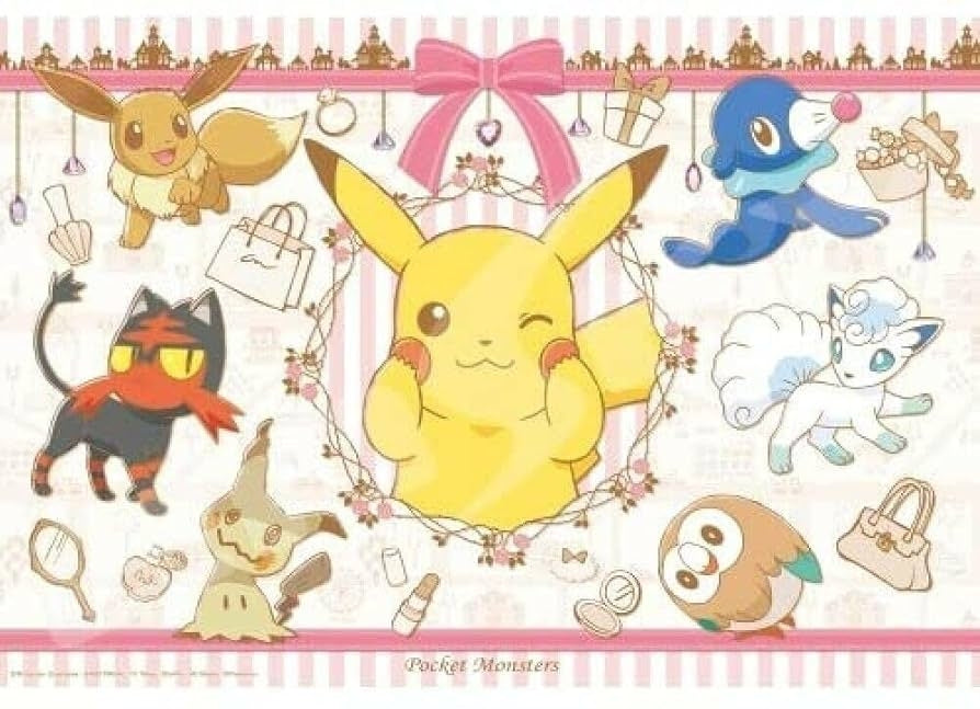 Ensky: Puzzle - Pokemon Outing to the City