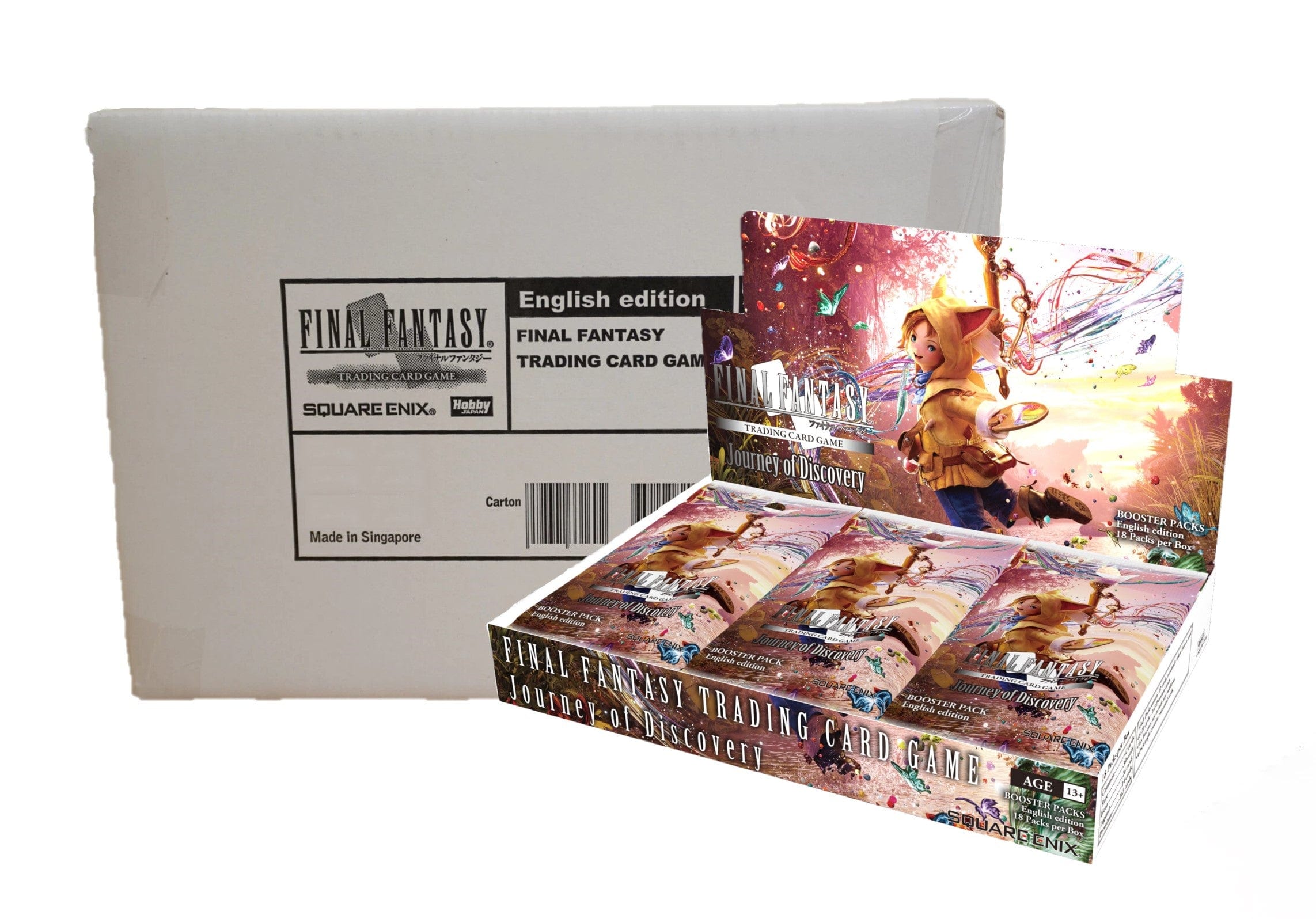 Final Fantasy: Journey of Discovery [x24] Booster Master Case