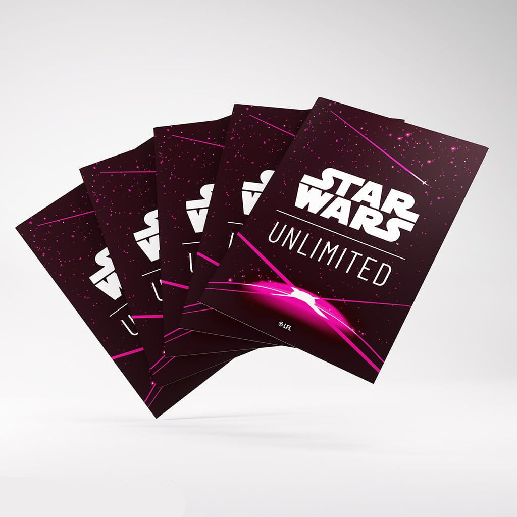 Star Wars: Unlimited Premium Art Sleeve - Magenta