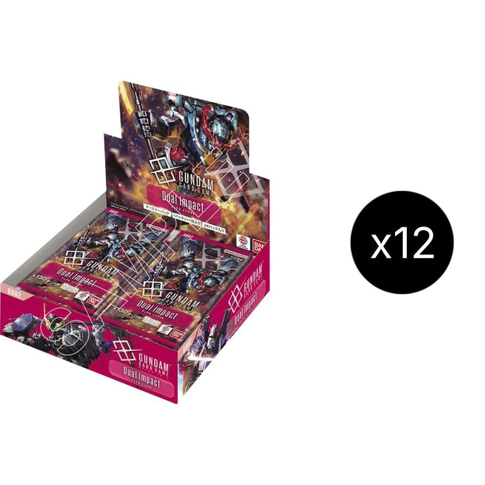 Gundam TCG: Dual Impact Booster Display Case (x12) (GD02) (presale)