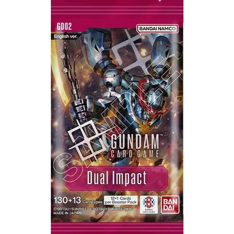 Gundam TCG: Dual Impact Booster Pack (GD02) (presale)