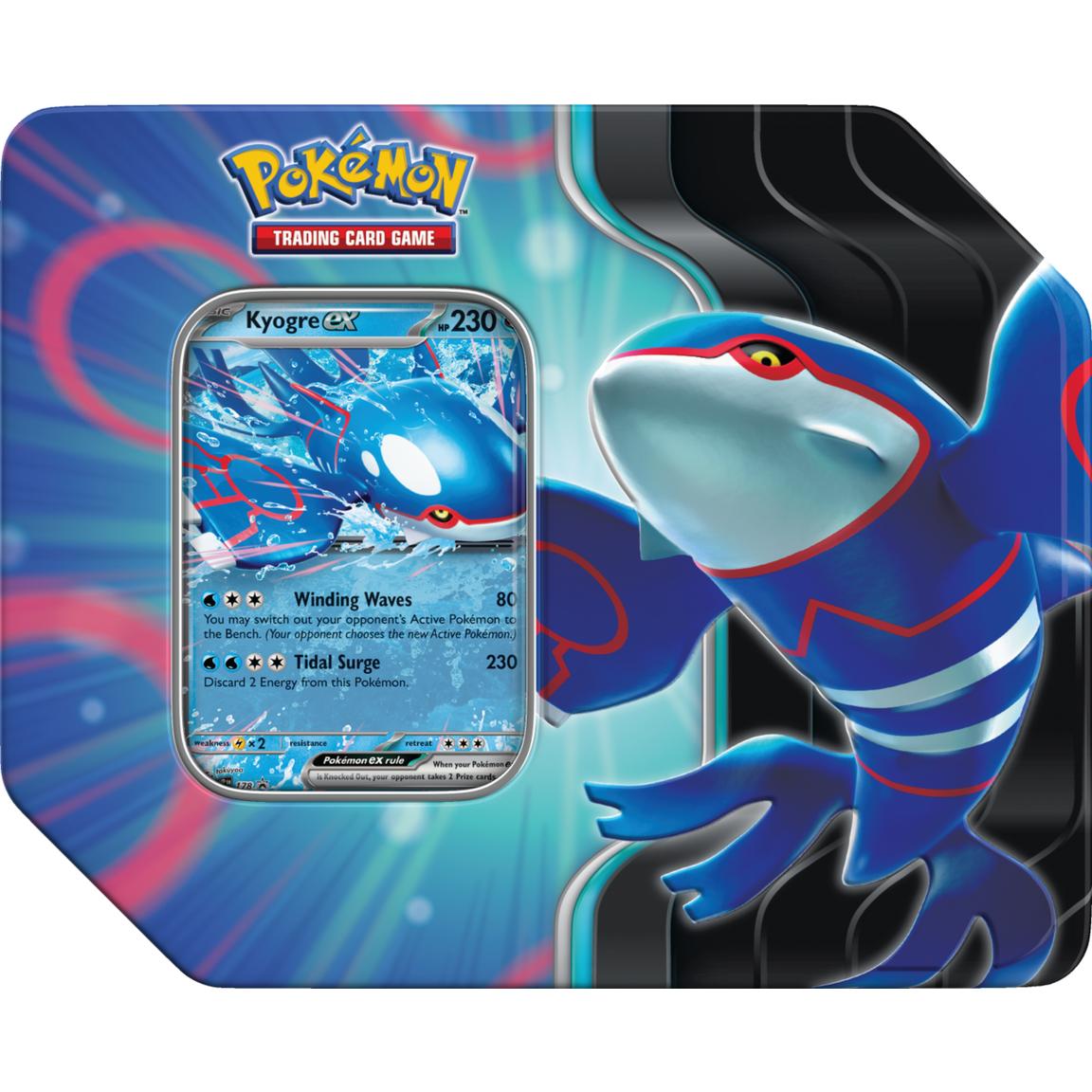 Pokemon TCG: Azure Legends Tin: Kyogre EX