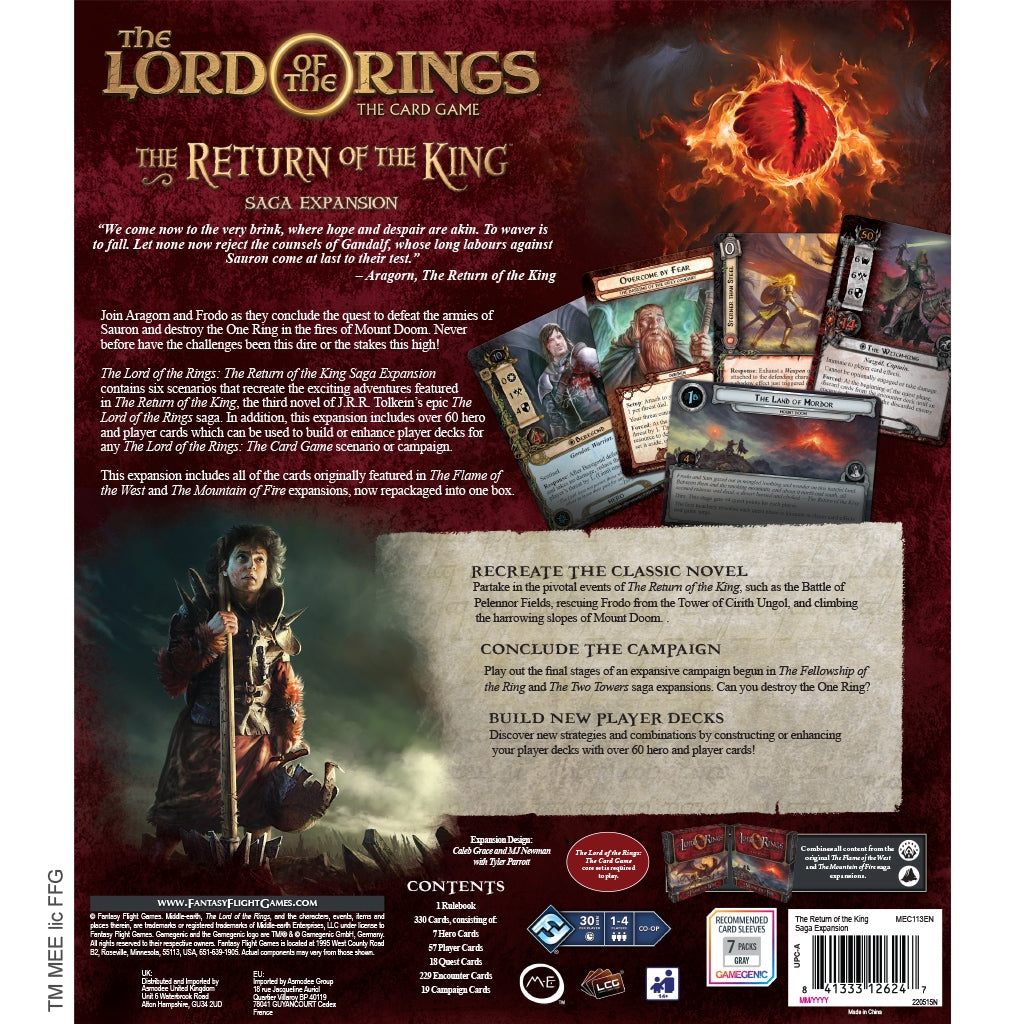Lord of the Rings LCG: The Return of the King Saga Expansion