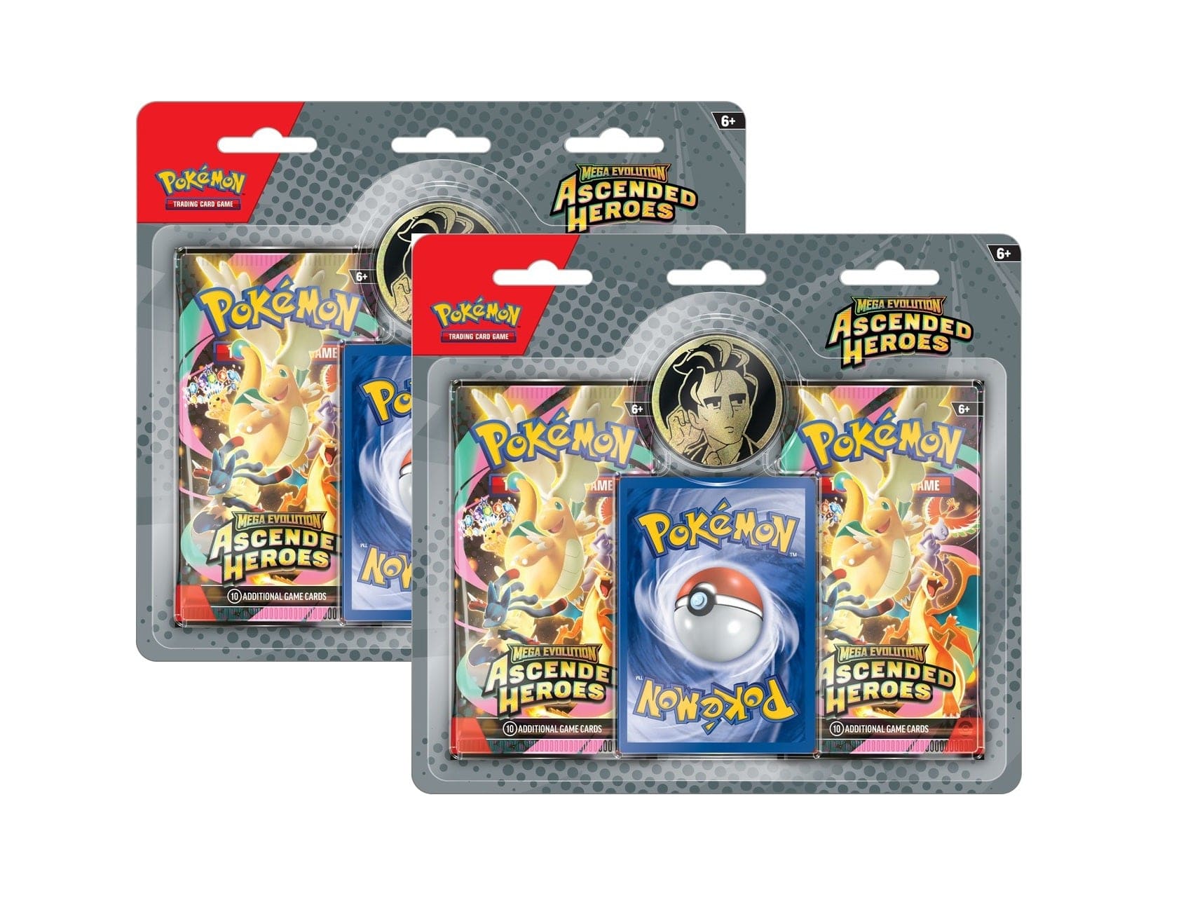 Pokemon Ascended Heroes ME2.5 -Set of 2- [Erika/Larry] 2-Pack Blisters