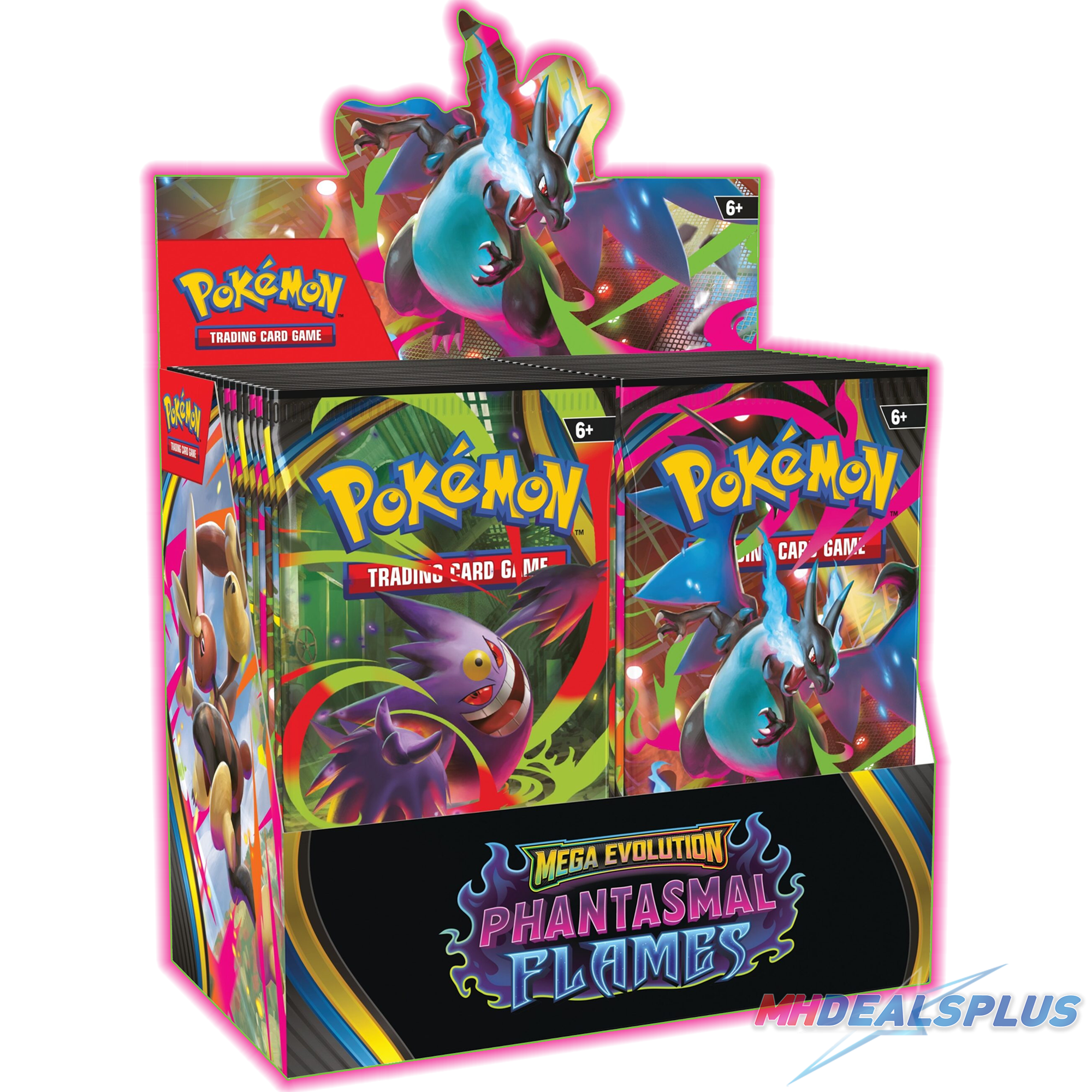 (Pre-Order) Pokemon Phantasmal Flames Booster Box Sealed Case