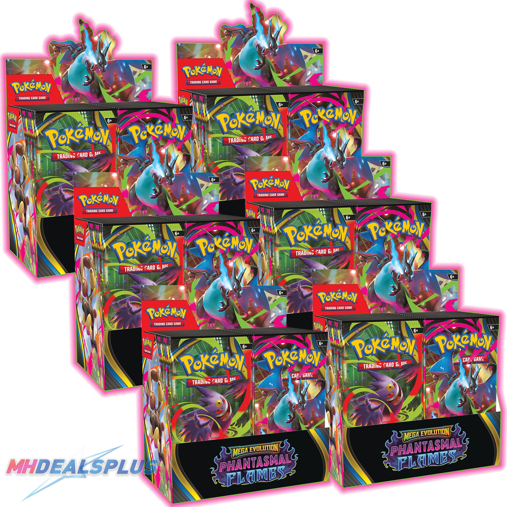 (Pre-Order) Pokemon Phantasmal Flames Booster Box Sealed Case