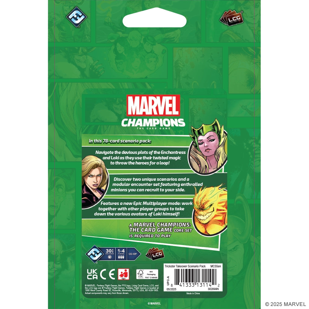 Marvel Champions: The Card Game - Trickster Takeover Scenario Pack