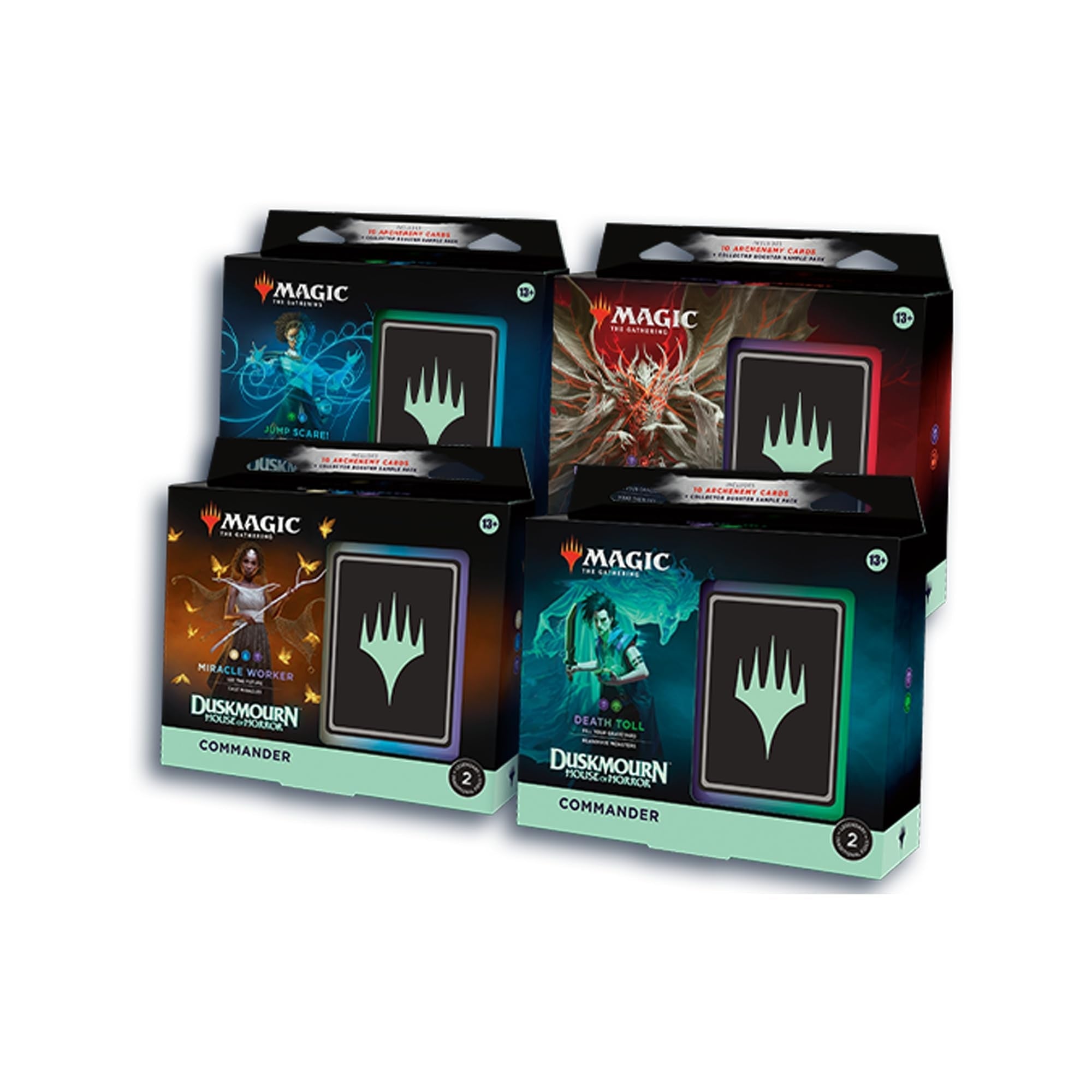 MtG: Duskmourn Commander Deck Display - 4 Decks