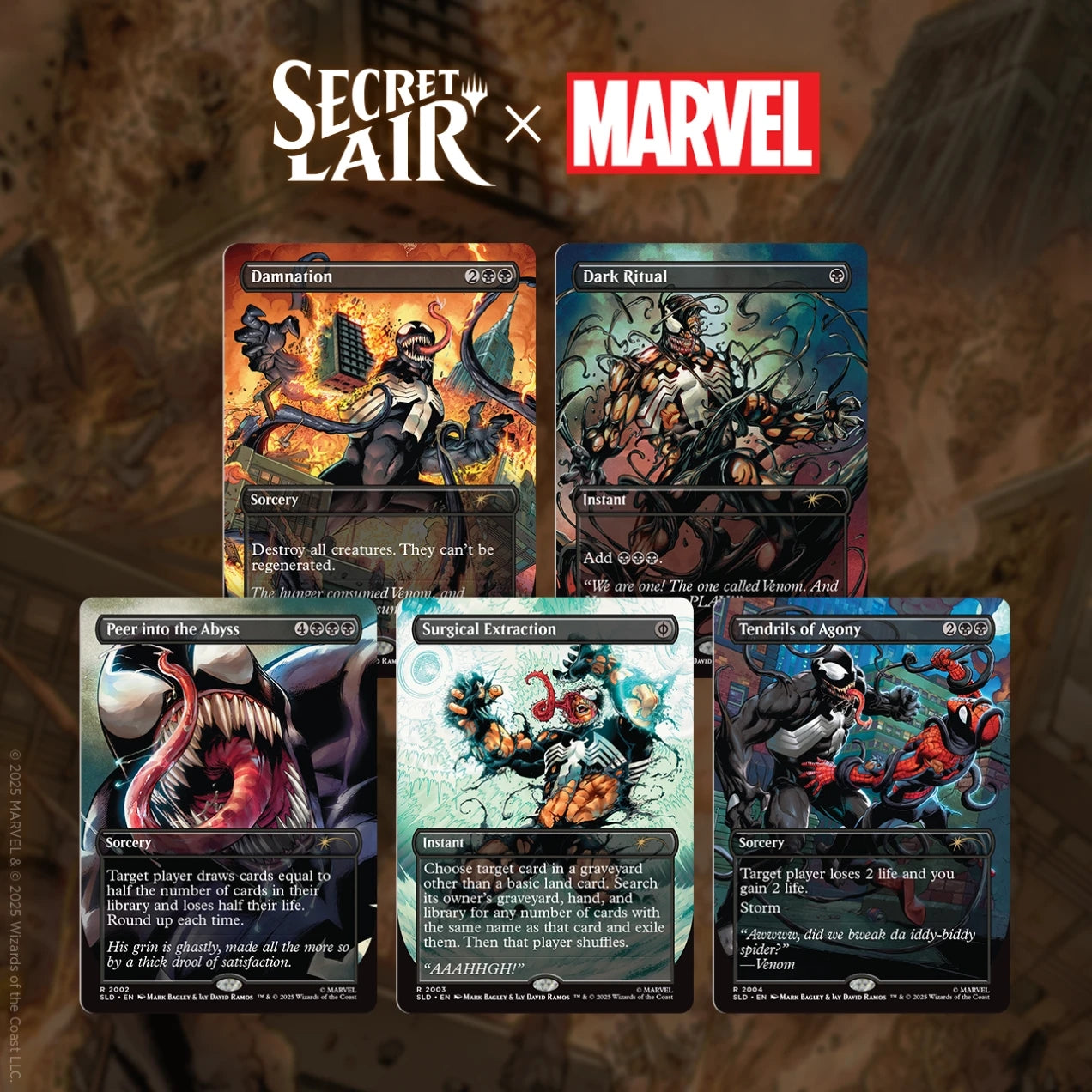 MtG: Marvel’s Spider-Man - Venom Unleashed (Colors) (Secret Lair)