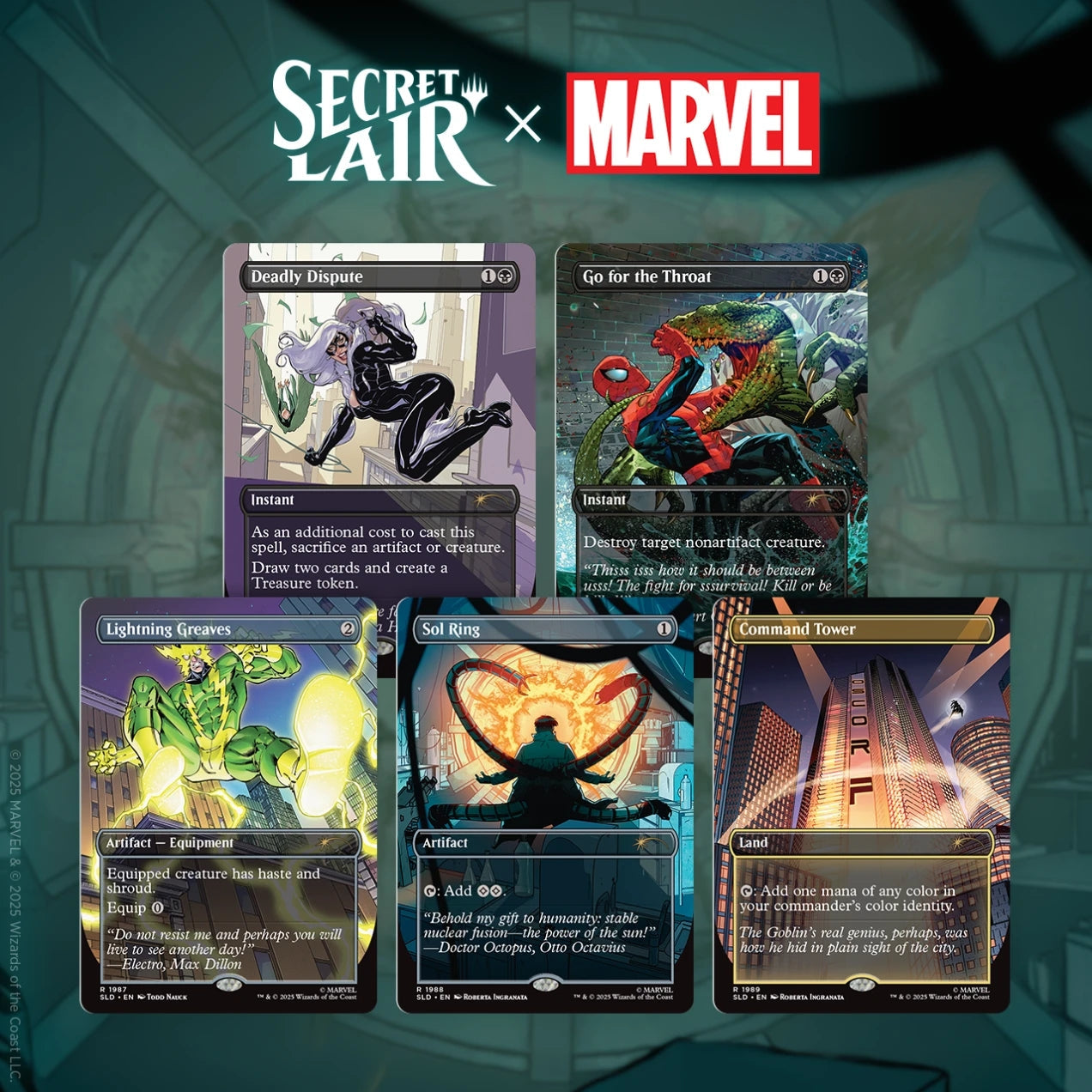 MtG: Marvel’s Spider-Man - Villainous Plots (Secret Lair)