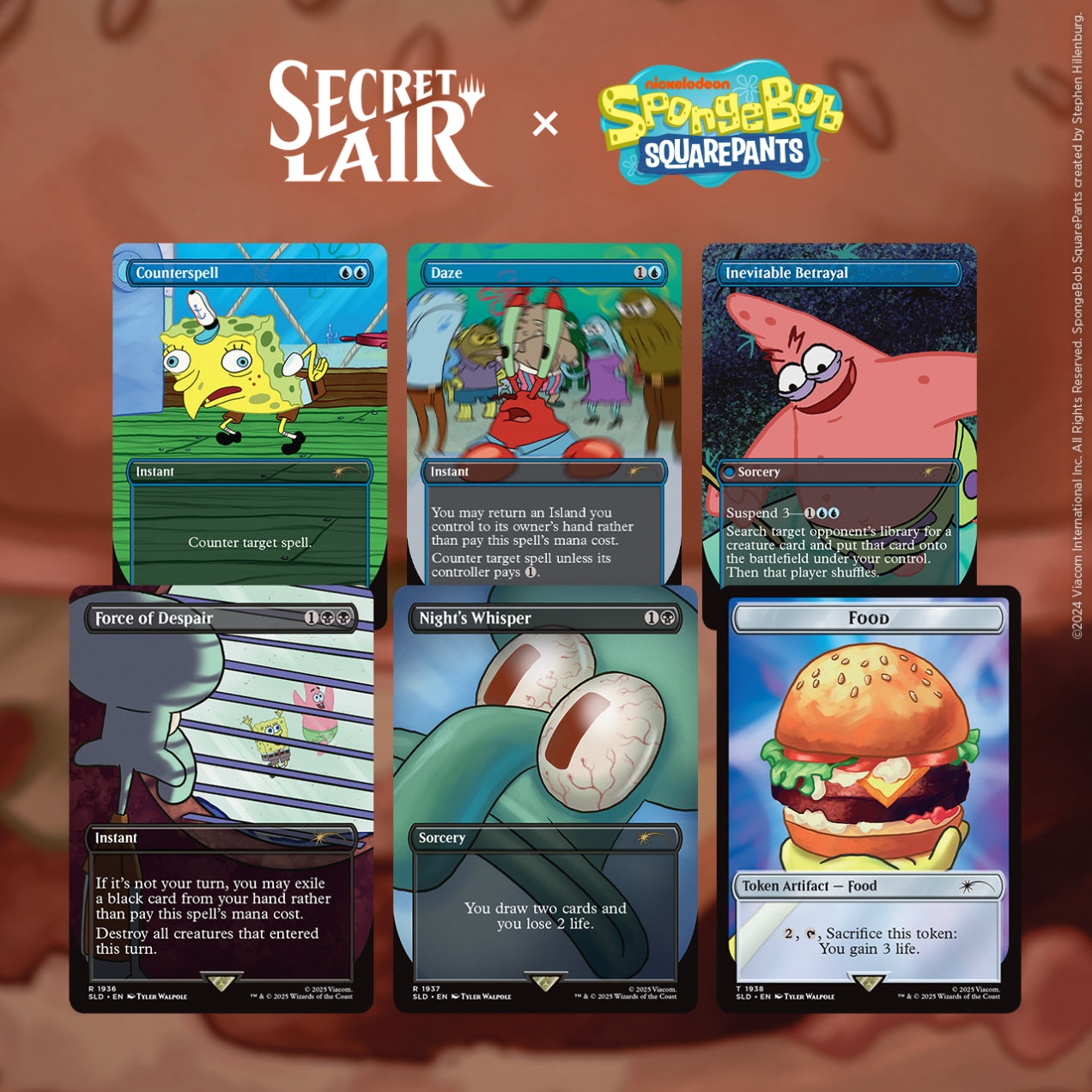 MtG: Our Boss is on Vacation Superdrop: Spongebob Squarepants Bundle - Non-Foil Edition (Secret Lair)