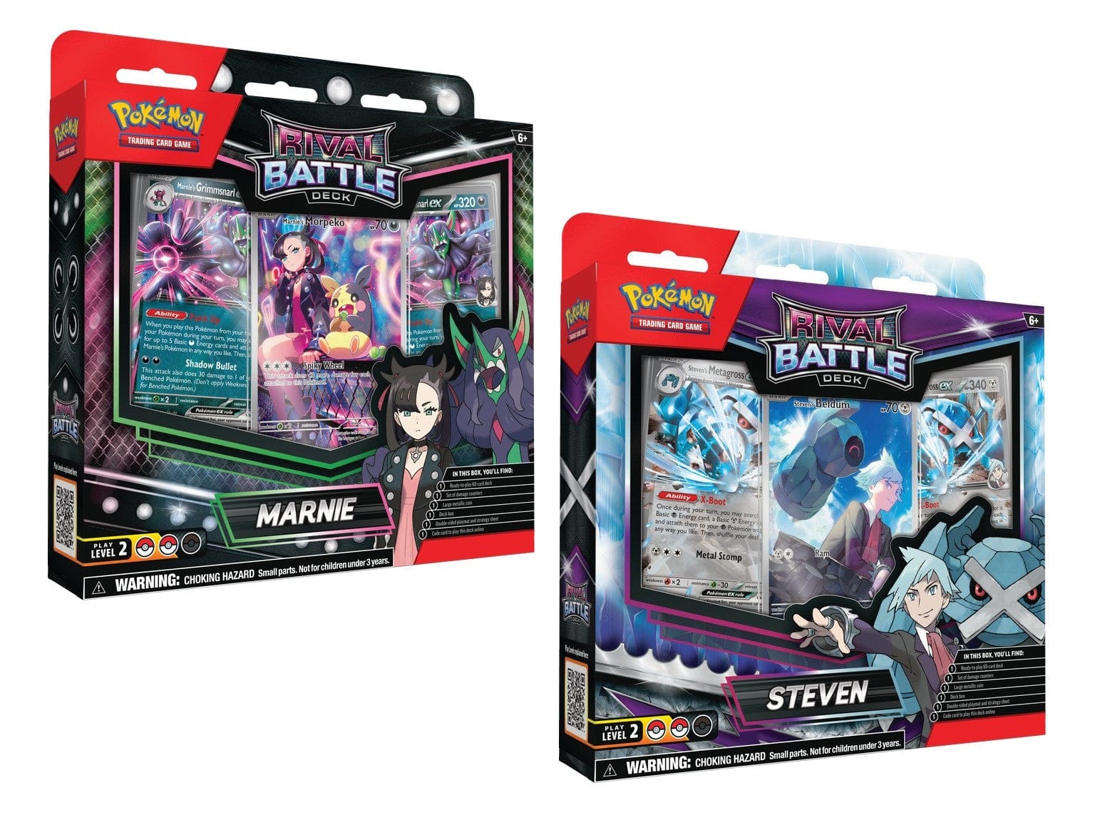 Pokemon -Set of 2- [Marnie / Steven] Rival Battle Decks