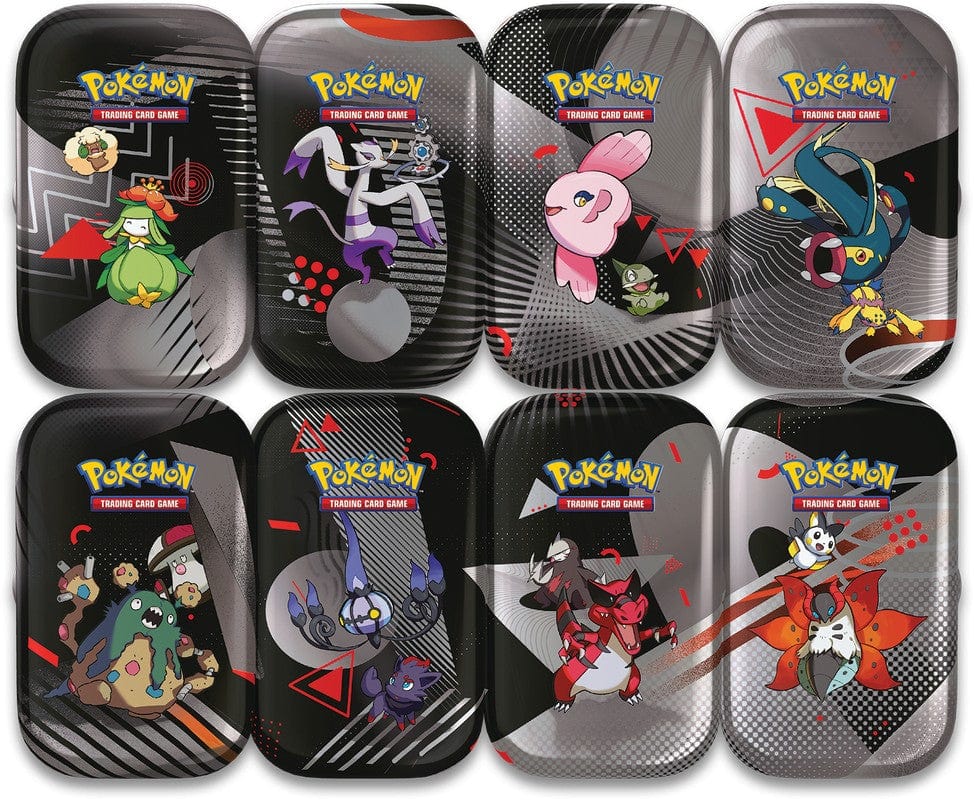 Pokemon Unova SV10.5 Mini Tins [x8-Tin] Display