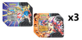 Pokemon Slashing Legends [x6] Tins Sealed Case