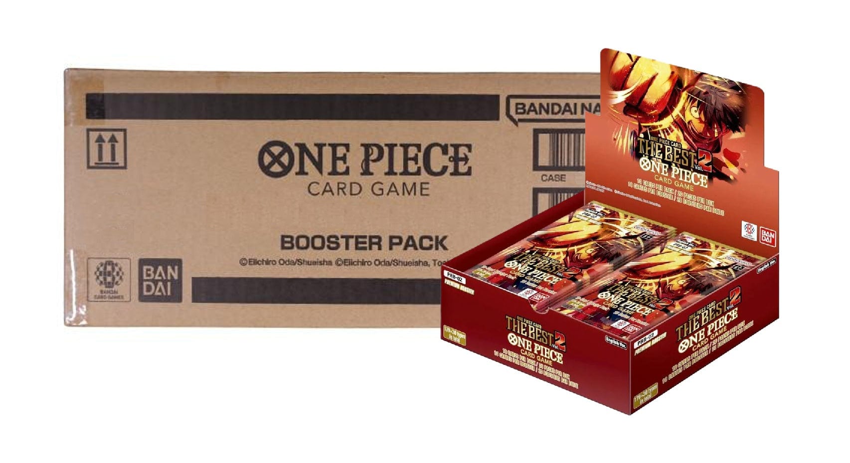 One Piece: The Best Vol.2 (PRB-02) [x10] Premium Booster Case