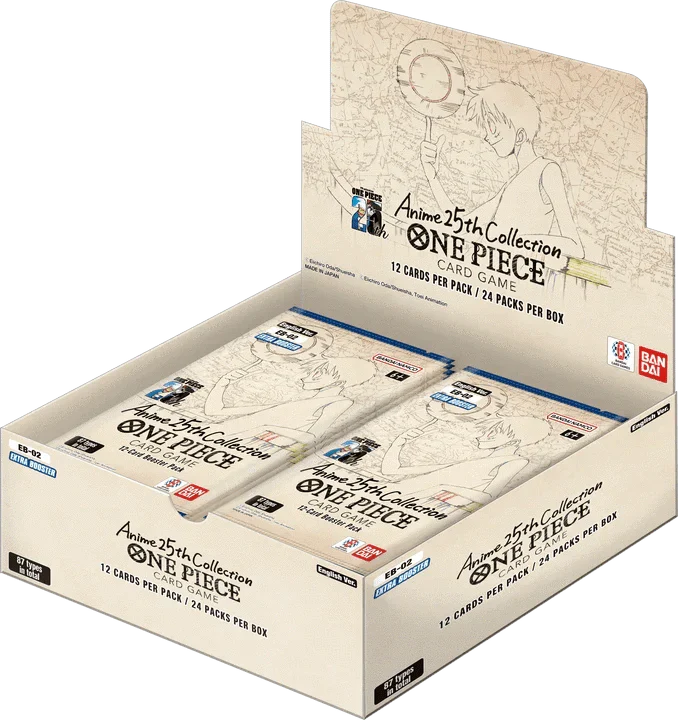 One Piece: Anime 25th Collection (EB-02) Extra Booster Box