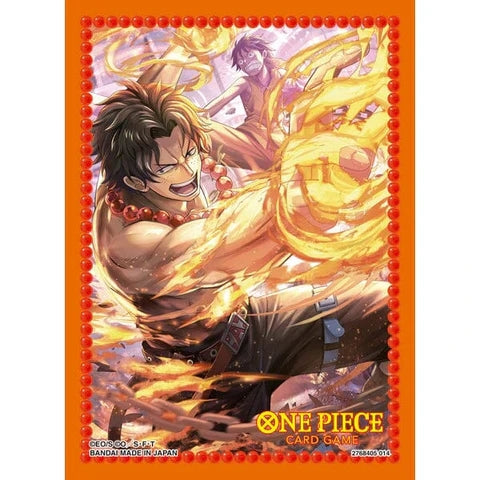 One Piece TCG: Official Sleeves Set 10 -  Portgas D. Ace