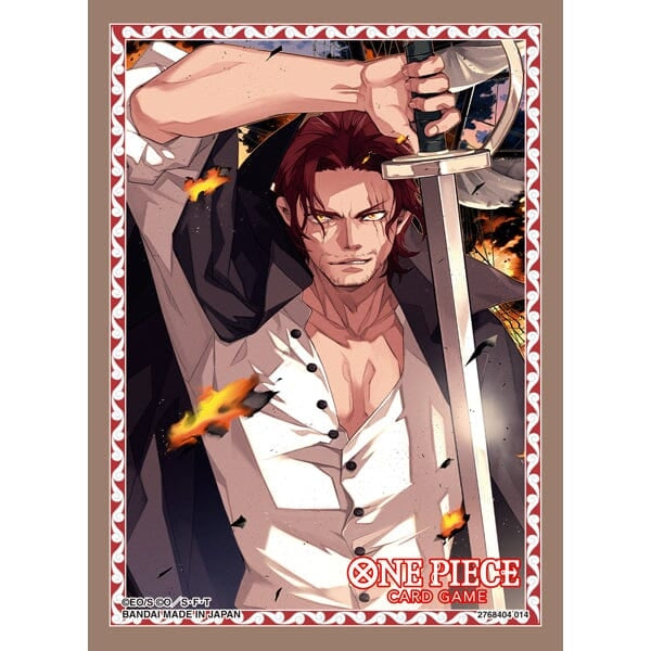 One Piece TCG: Official Sleeves Set 10 - Shanks
