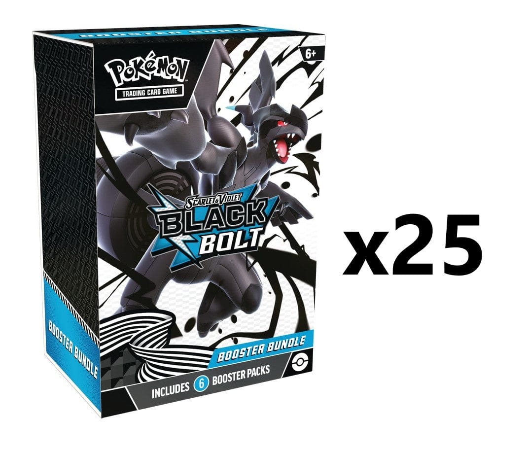 Pokemon Black Bolt SV10.5 Booster Bundle [x25] Sealed Case