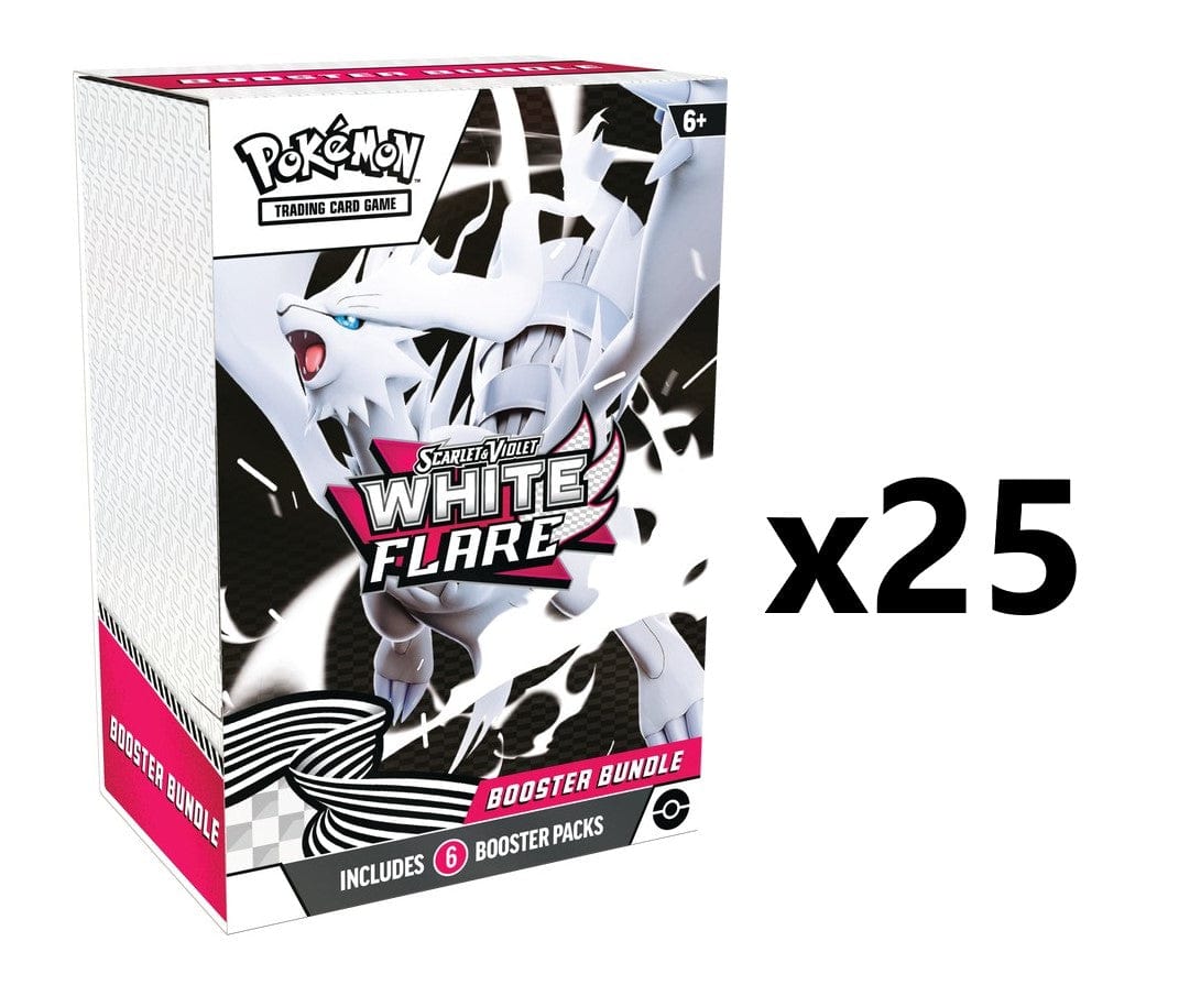 Pokemon White Flare SV10.5 Booster Bundle [x25] Sealed Case