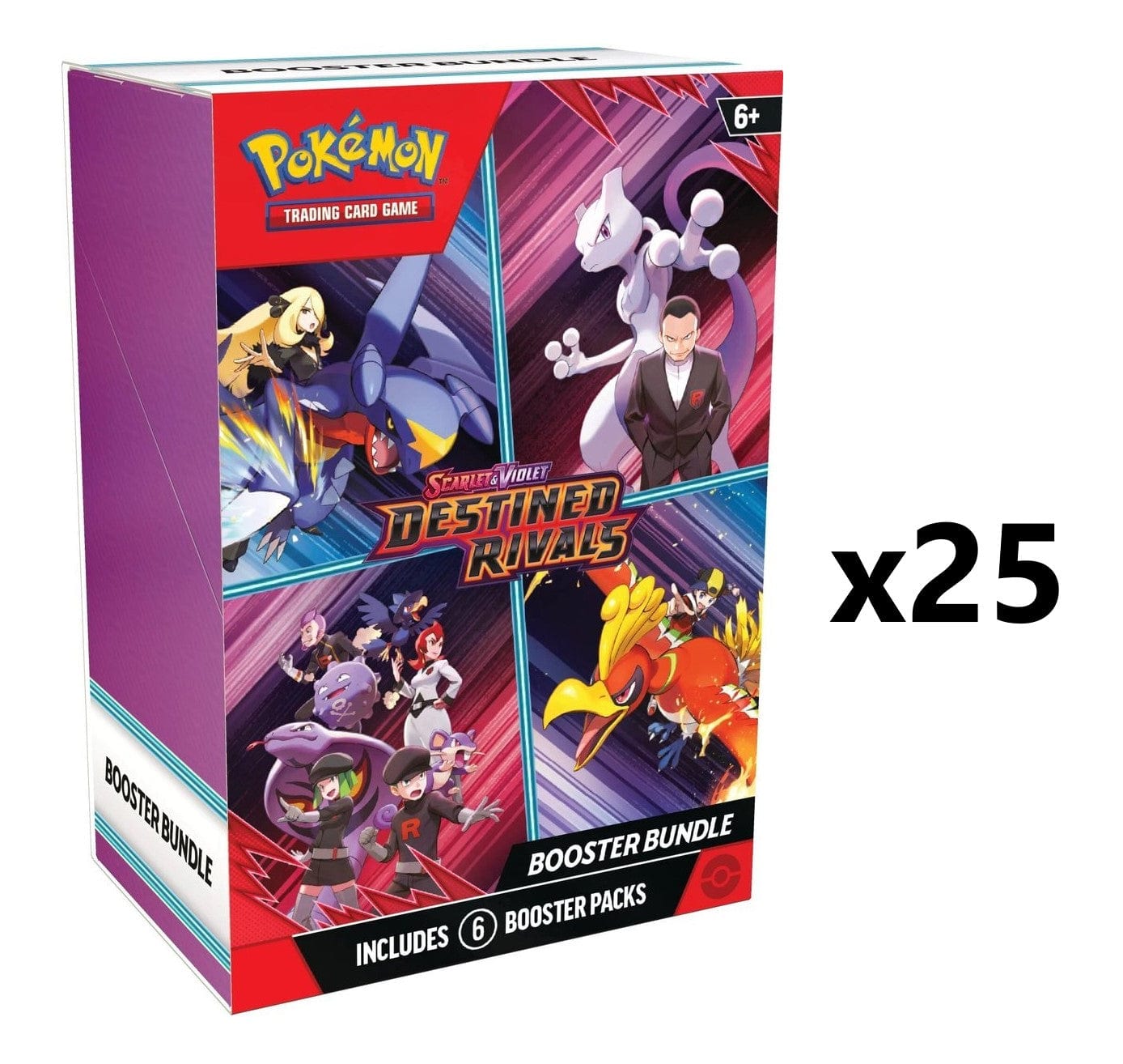 Pokemon Destined Rivals SV10 Booster Bundle [x25] Sealed Case
