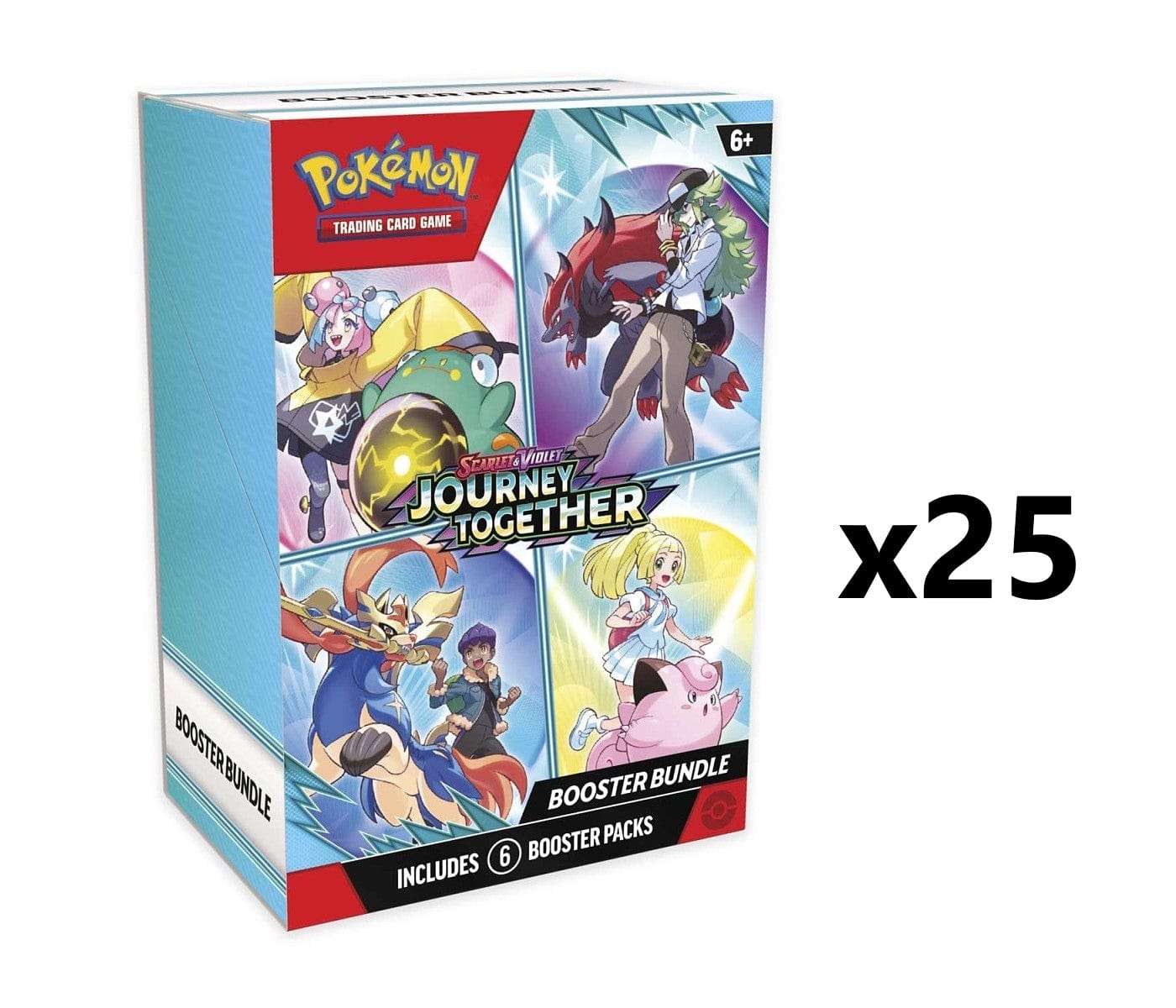Pokemon Journey Together SV09 Booster Bundle [x25] Sealed Case