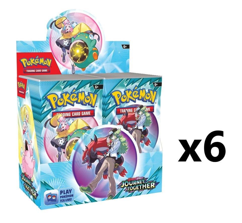 Pokemon Journey Together SV09 Booster [x6] Sealed Case