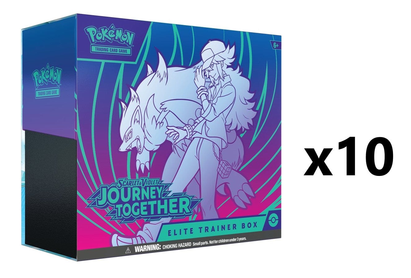 Pokemon Journey Together SV09 Elite Trainer Box [x10] Sealed Case