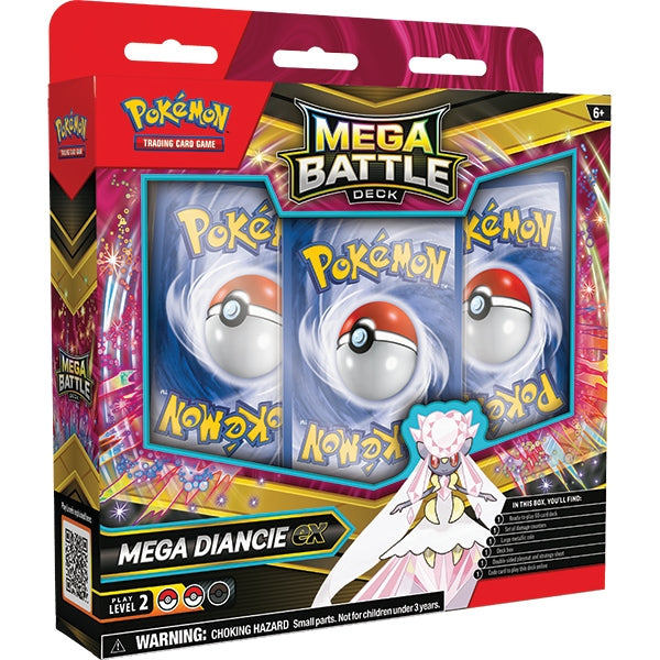 Pokemon TCG: Mega Battle Deck Case (Mega Gengar ex or Mega Diancie ex) (presale)