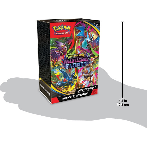 Pokemon TCG: Mega Evolution 02 - Phantasmal Flames Booster Bundle (6) (presale)