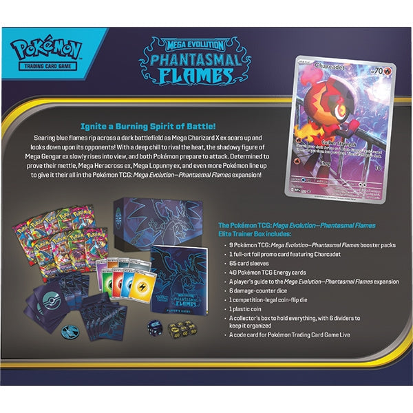 Pokemon TCG: Mega Evolution 02 - Phantasmal Flames Elite Trainer Box (presale)