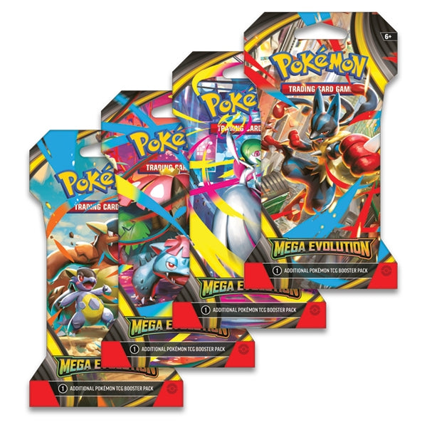 Pokemon TCG: Scarlet & Violet - Mega Evolution Sleeved Booster (presale)