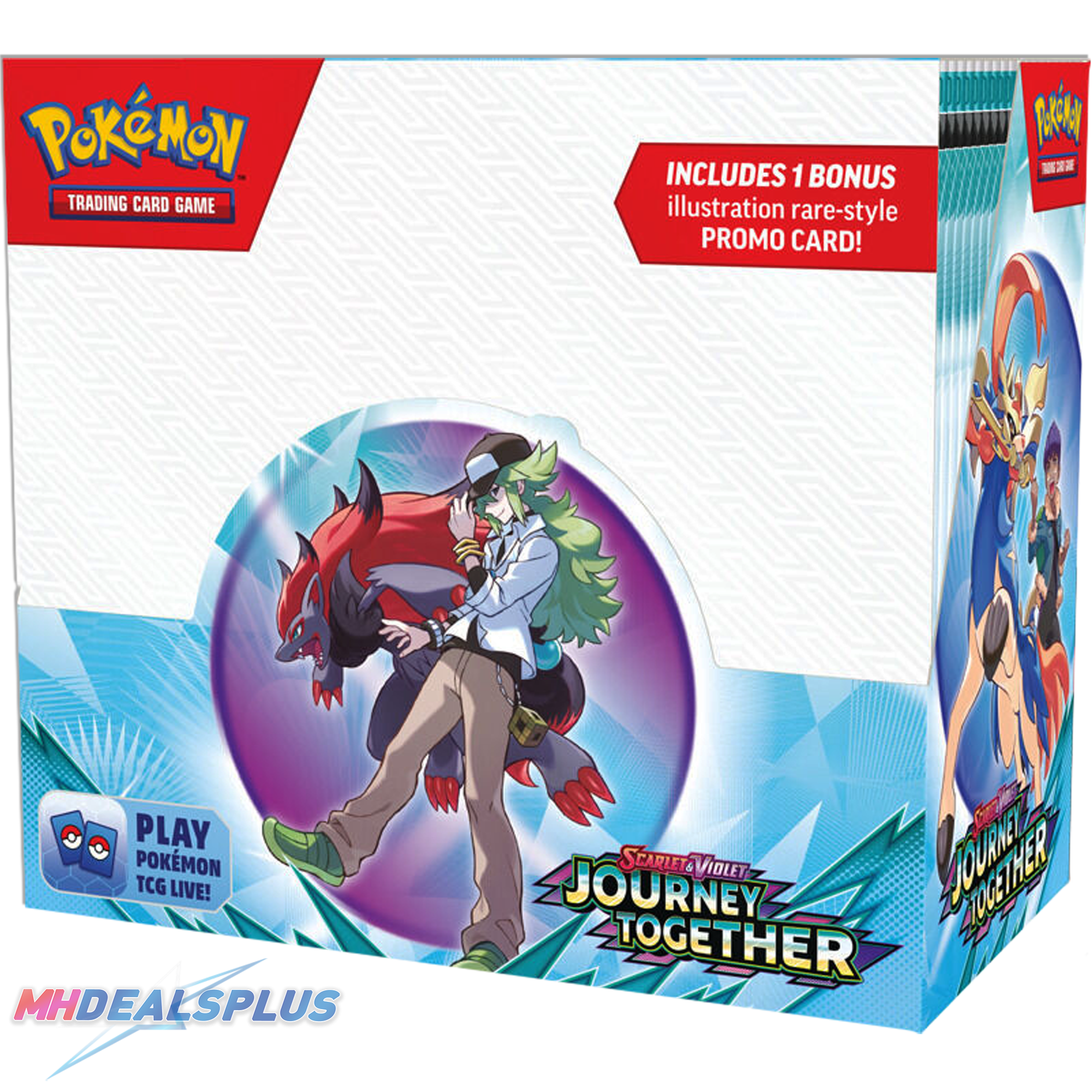 Pokemon Journey Together Enhanced Booster Box Sealed Case