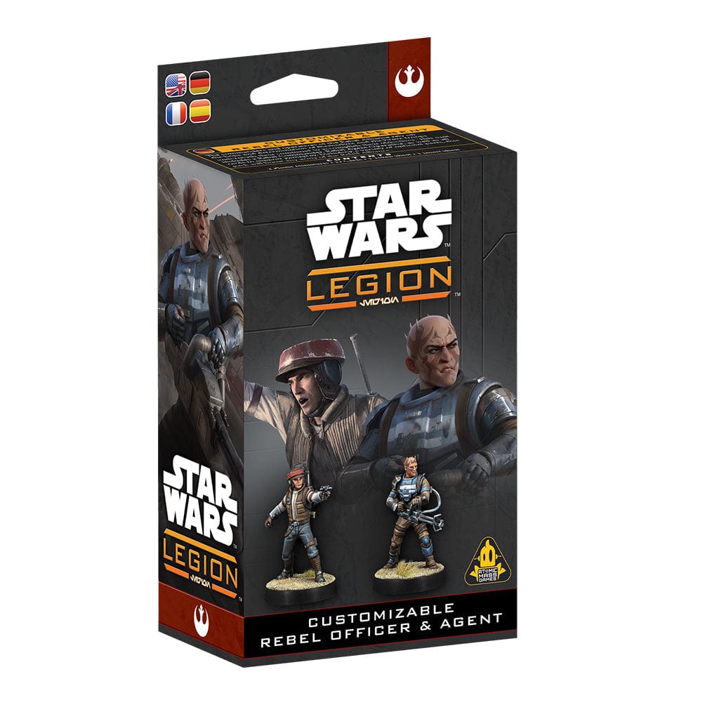 Star Wars: Legion - Customizable Rebel Officer & Agent