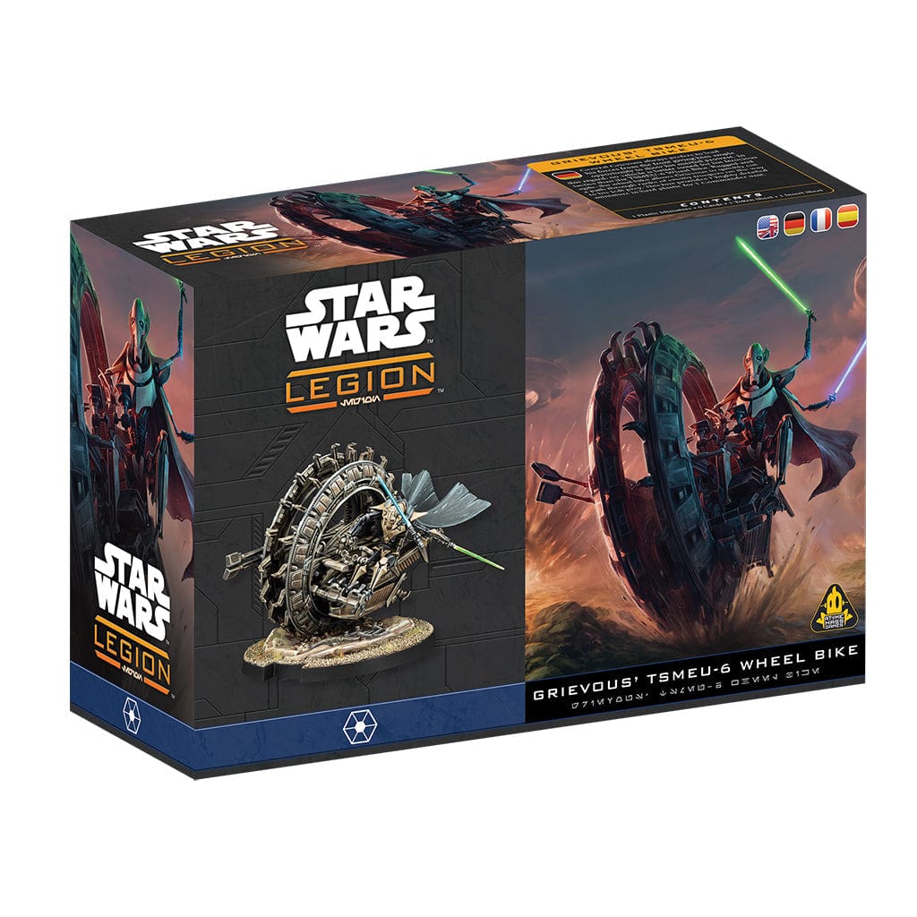 Star Wars: Legion - General Grievous' TSMEU-6 Wheel Bike