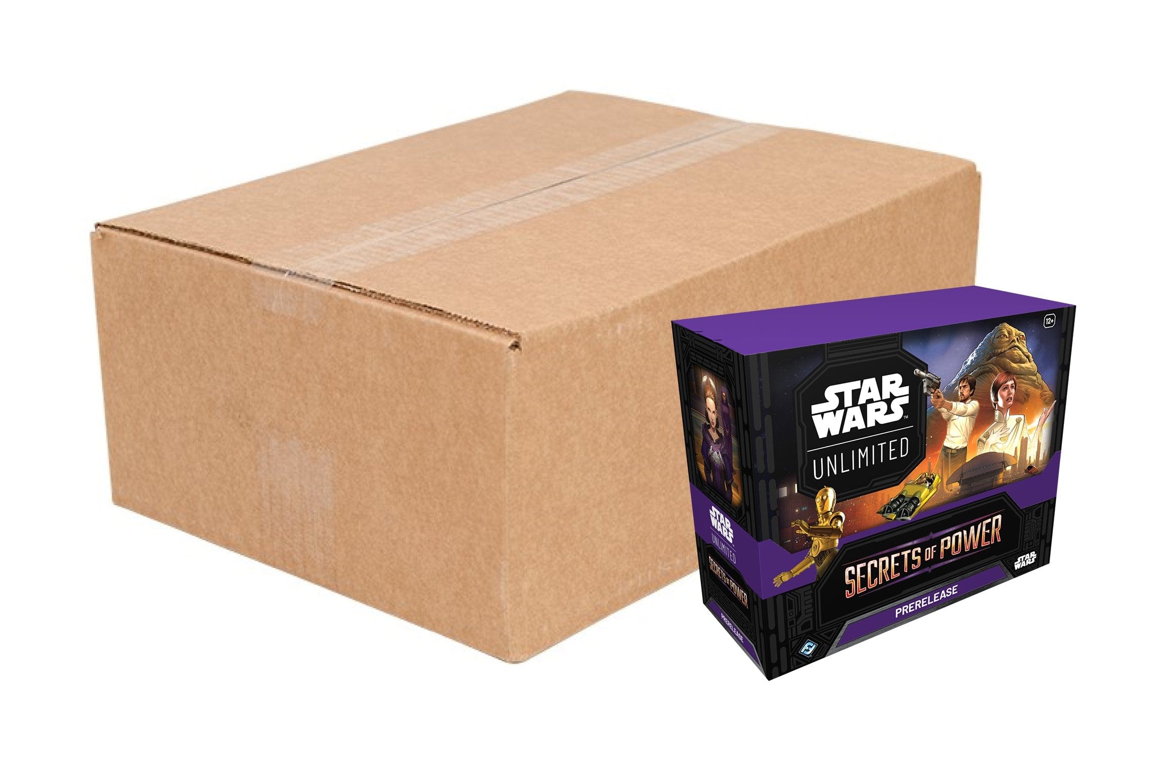 Star Wars: Unlimited - Secrets of Power [x8] Prerelease Sealed Case