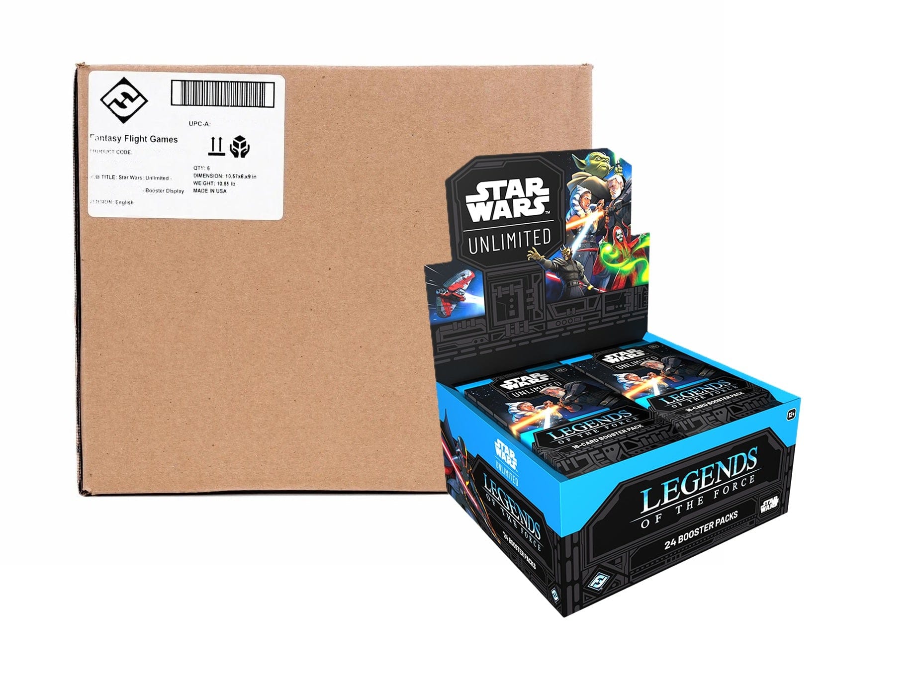 Star Wars: Unlimited - Legends of the Force [x6] Booster Sealed Case