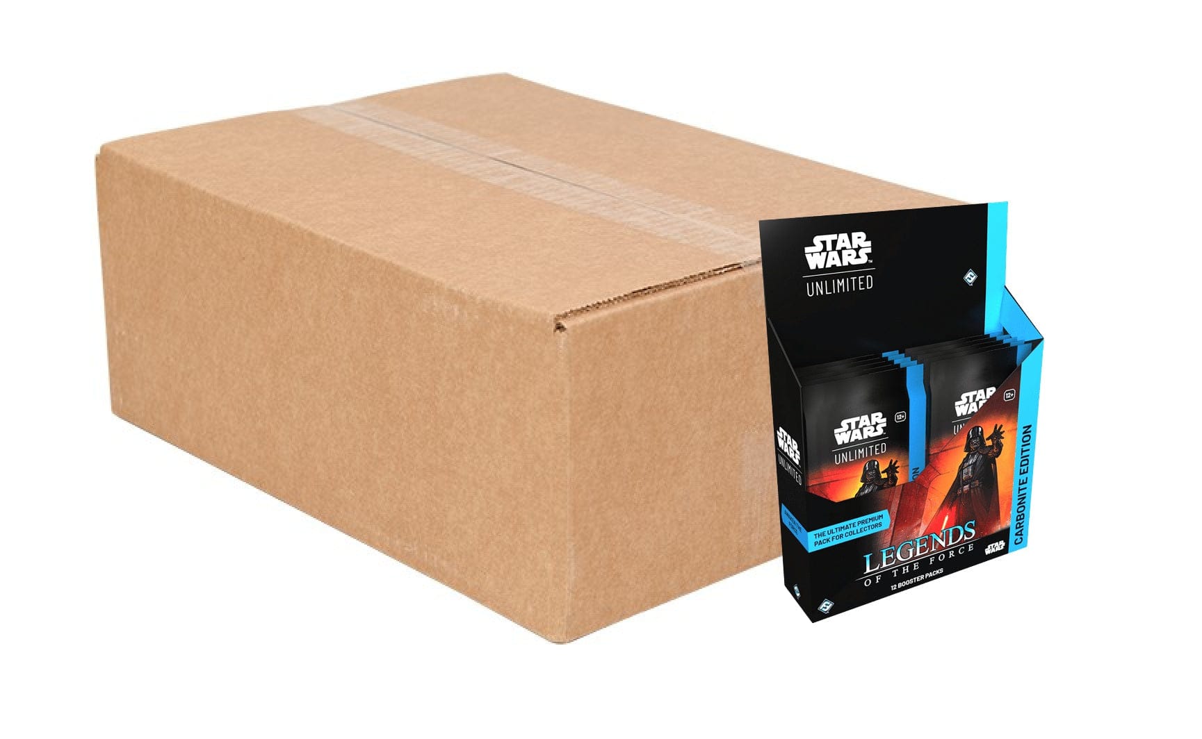 Star Wars: Unlimited - Legends of the Force [x4] Sealed Carbonite Case