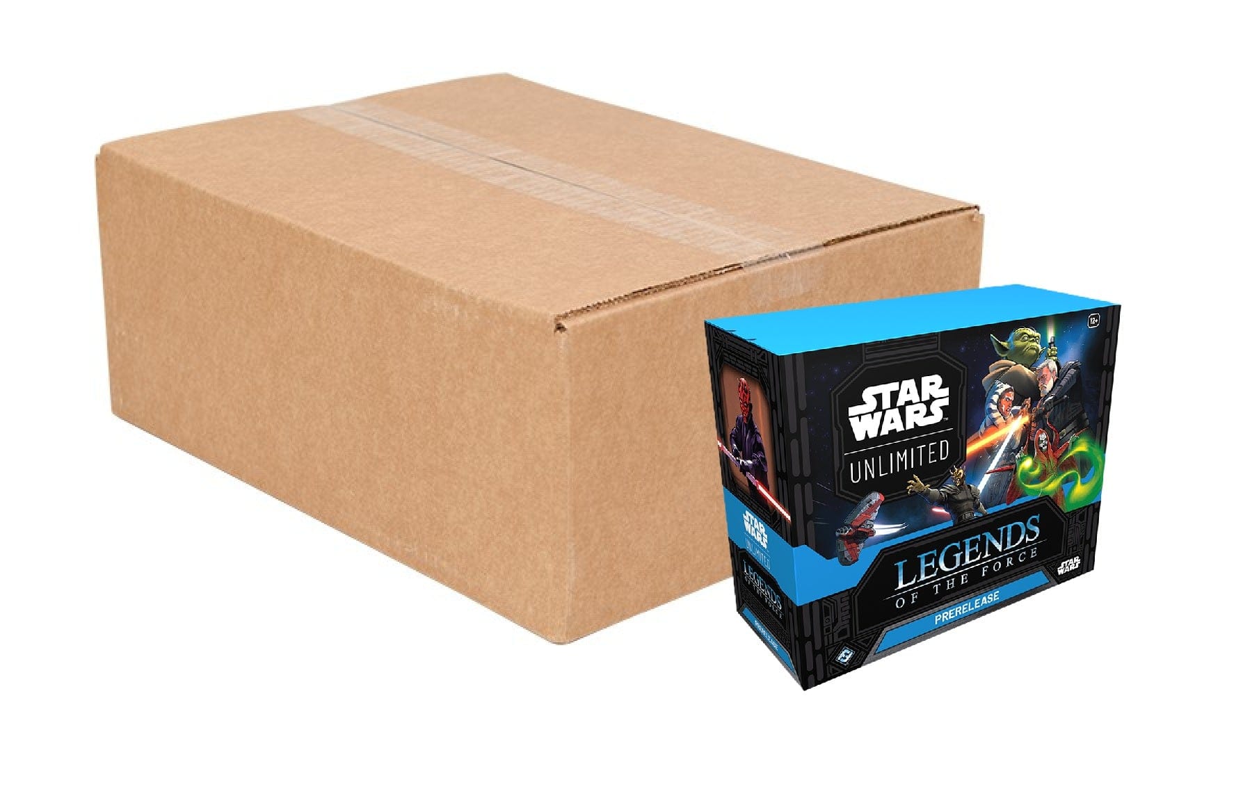 Star Wars: Unlimited - Legends of the Force [x8] Prerelease Sealed Case