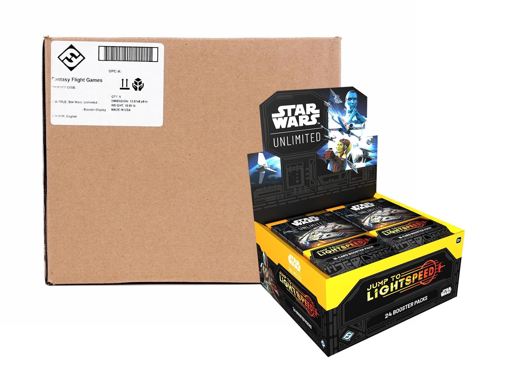 Star Wars: Unlimited - Jump to Lightspeed [x6] Booster Sealed Case