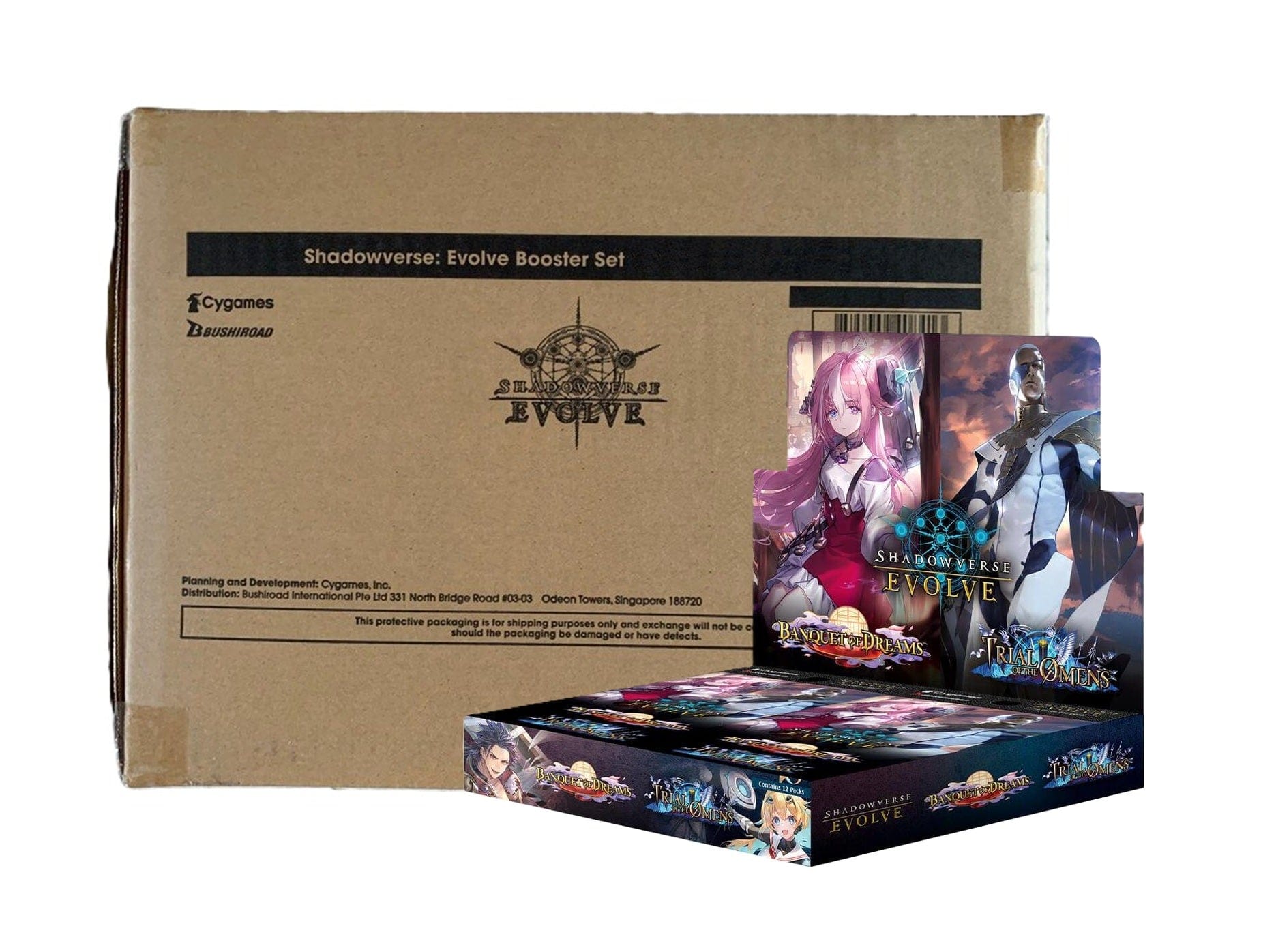 Shadowverse: Evolve: Banquet of Dreams & Trial of the Omens [x20] Booster Case