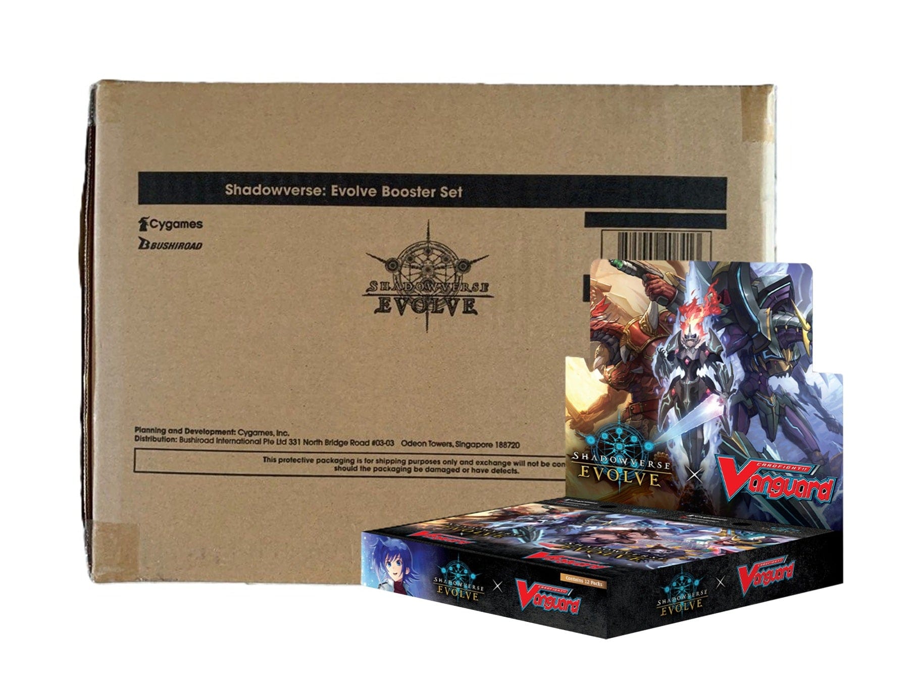 Shadowverse: Evolve - Crossover Set Cardfight!! Vanguard [x20] Booster Case