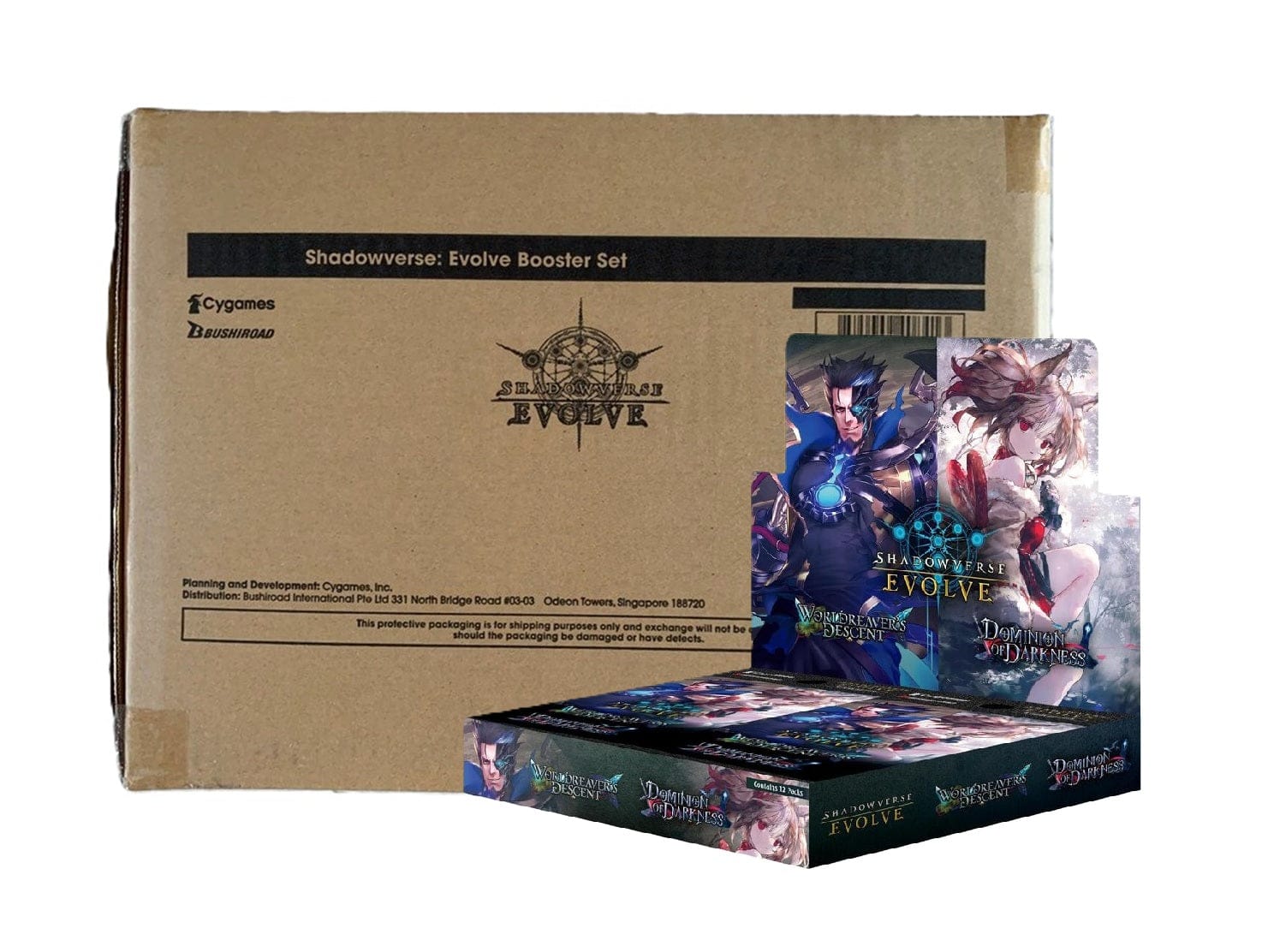 Shadowverse: Evolve - Worldreaver's Descent and Dominion of Darkness [x20] Booster Case