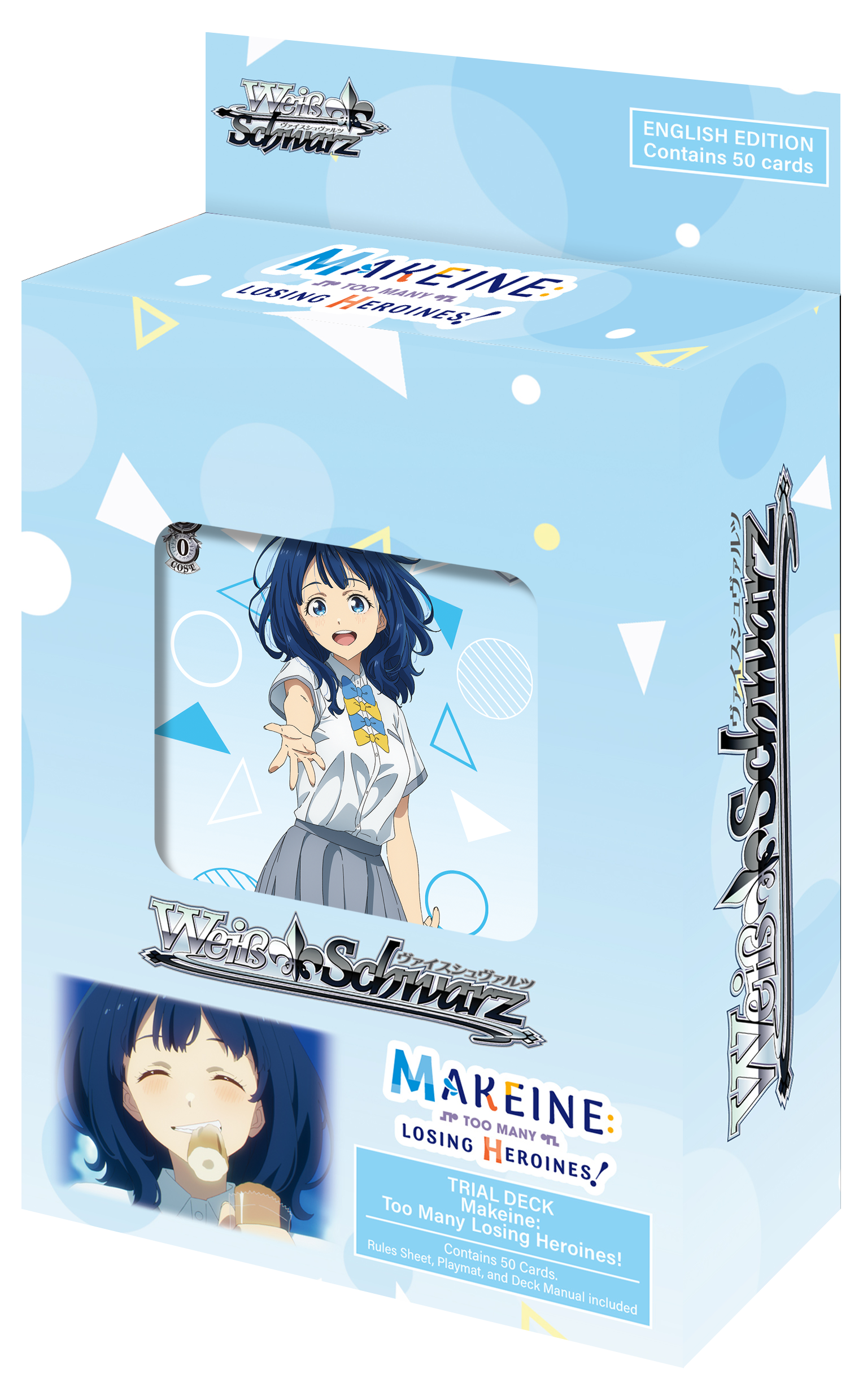 Weiss Schwarz - Makeine: Too Many Losing Heroines! - Trial Deck - Counter Display Unit (6x Decks)
