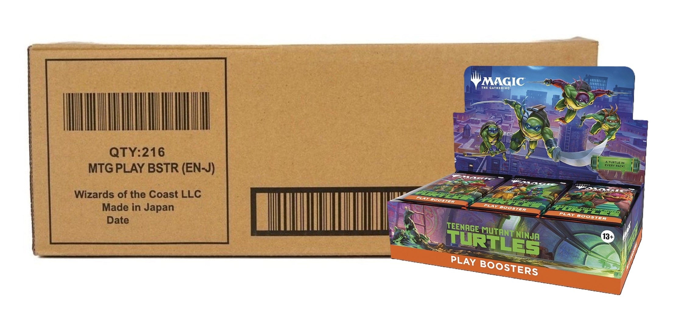 MTG Teenage Mutant Ninja Turtles [x6] Play Sealed Case