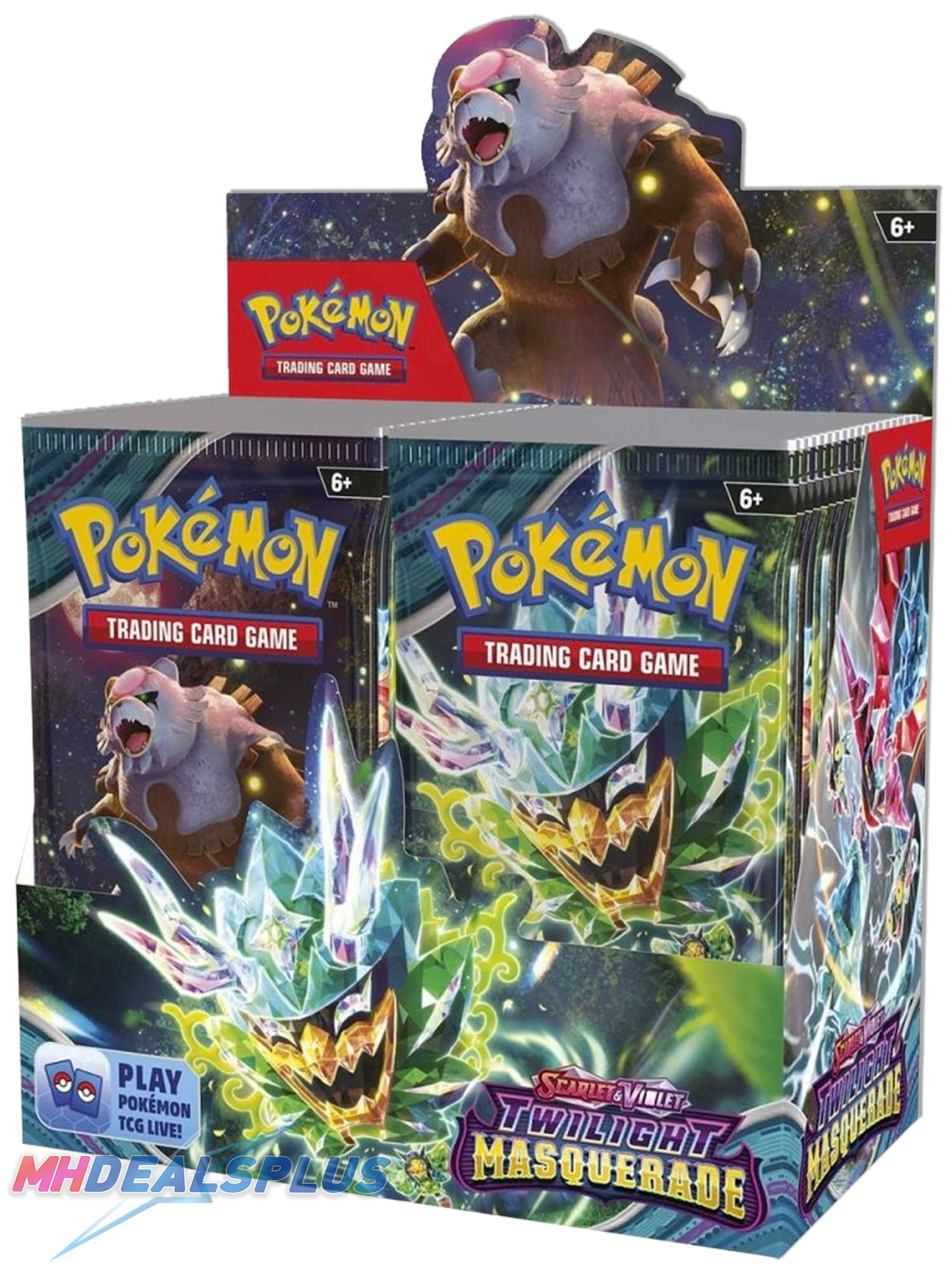 Pokemon Twilight Masquerade Booster Box - 36 Booster Packs